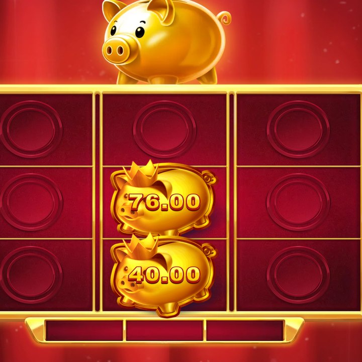 Hold the Spin bonus with Royal Piggy collectors